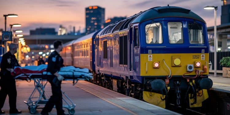 Plongez au cœur dune mission de sauvetage en Ukraine où un train secret permet dévacuer des soldats blessés au combat   Viral Mag