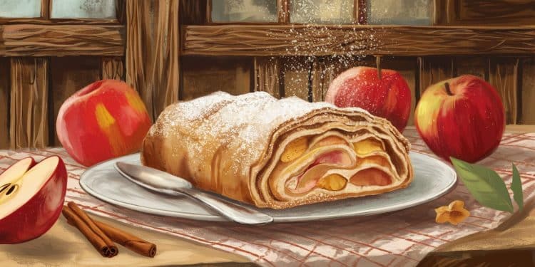 Découvrez lhistoire dune famille et sa passion pour lapfelstrudel un délicieux dessert autrichien rempli de pommes raisins et noix Apprenez à le cuisiner avec une recette saine   Viral Mag