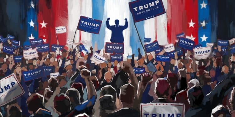 Une Immersion dans les Meetings Electrisants de Trump - Viral Mag Découvrez les rouages fascinants des meetings de campagne de Donald Trump véritable spectacle chorégraphié qui galvanise ses partisans Viral Mag