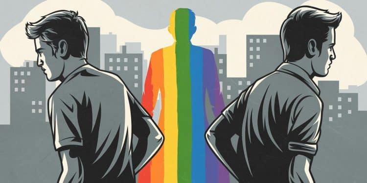 Une nouvelle enquête révèle un manque de tolérance chez les jeunes hommes envers les LGBT+ - Viral Mag Les hommes de moins de 25 ans sont les moins tolérants envers les personnes LGBT+ lors dun coming out selon une enquête Ipsos Comment expliquer cette disparité   Viral Mag