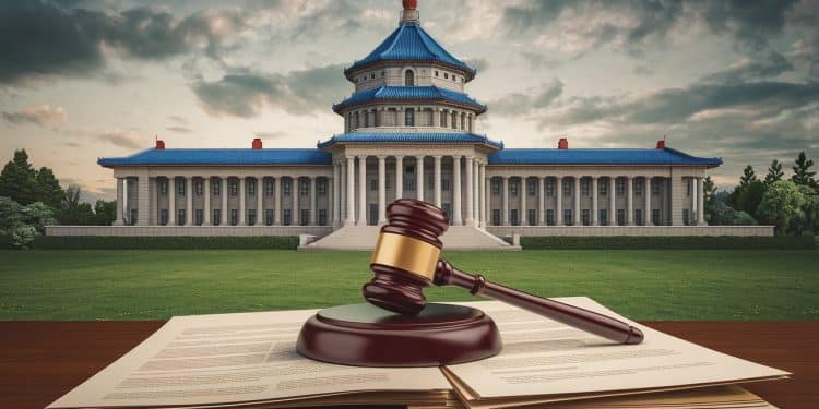 Une partie de la loi donnant des pouvoirs d’enquête au Parlement taïwanais invalidée - Viral Mag La Cour constitutionnelle de Taïwan a invalidé une partie controversée dune loi qui donnait plus de pouvoirs dinvestigation au Parlement pour lutter contre la corruption suscitant des divisions politiques Viral Mag