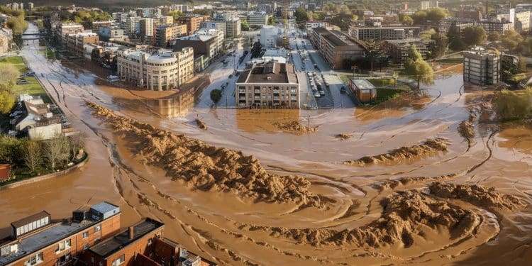 Valence Submergée : Le Déluge de Boue Qui a Frappé la Ville - Viral Mag Découvrez comment une vague de boue dévastatrice a envahi Valence suite à des pluies diluviennes Retour sur ce phénomène météo extrême   Viral Mag