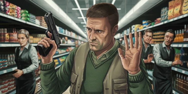 Villeurbanne : individu irrégulier menace personnel supérette avec arme - Viral Mag Mercredi 16 octobre à Villeurbanne un homme en situation irrégulière a braqué une arme sur les employés dune supérette avant dêtre interpellé par la police Détails Viral Mag