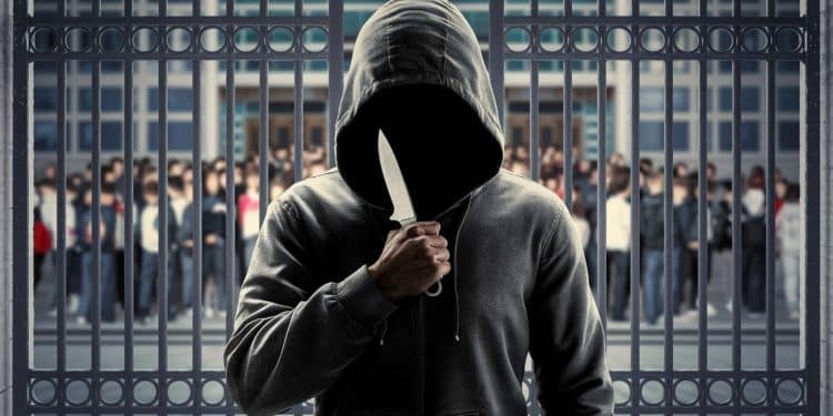 Violence devant un lycée : Des migrants attaquent un élève - Viral Mag À Saint Malo un élève poursuivi par des migrants algériens armés dun couteau jusque dans son lycée Le cauchemar dune ville face à linsécurité Viral Mag