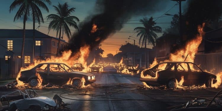 La Martinique secouée par une vague de violences  trois morts des dizaines de blessés et de nombreux dégâts matériels Le point sur la situation   Viral Mag