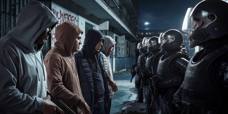 Violences préoccupantes entre dealers et policiers à Marseille - Viral Mag Des affrontements alarmants entre trafiquants de drogue et forces de lordre éclatent dans les cités marseillaises suite aux opérations anti deal Viral Mag