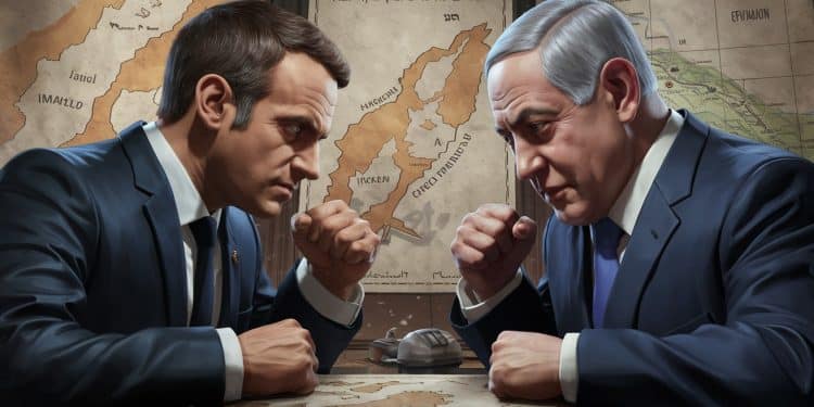 Le ton monte entre Emmanuel Macron et Benjamin Netanyahou sur le rôle de lONU dans la création dIsraël Décryptage dun échange musclé   Viral Mag