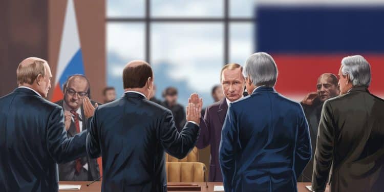 Vladimir Poutine et Antonio Guterres se rencontrent jeudi en Russie - Viral Mag Première rencontre entre Vladimir Poutine et le secrétaire général de lONU Antonio Guterres en Russie depuis avril 2022 en marge du sommet des Brics à Kazan Viral Mag