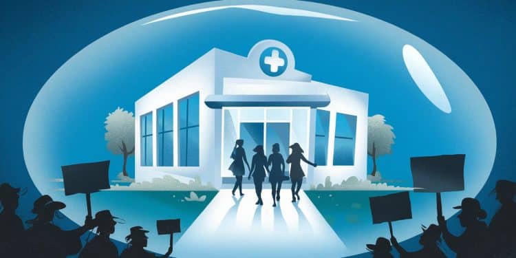 Zones Tampons Autour des Cliniques d’Avortement au Royaume-Uni - Viral Mag Le Royaume Uni instaure des périmètres de protection de 150m autour des cliniques et hôpitaux pratiquant lIVG pour protéger les femmes Viral Mag