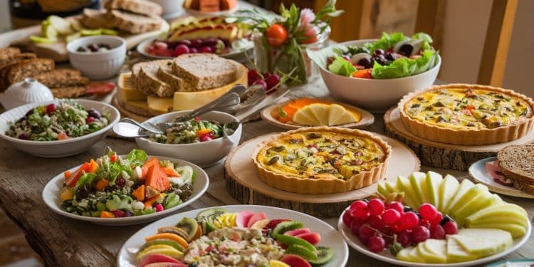10 Plats Délicieux et Sains à Apporter à un Repas-Partage - Viral Mag Découvrez 10 recettes équilibrées et savoureuses parfaites à partager lors dun repas convivial entre amis ou en famille Des idées pour tous les goûts Viral Mag