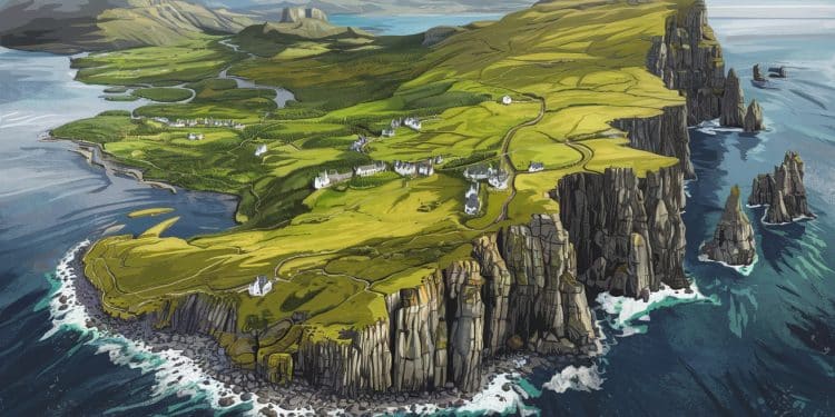 15 Lieux Incontournables à Visiter sur l’Île de Skye en Écosse - Viral Mag Découvrez les 15 sites incontournables de lîle de Skye en Écosse Falaises majestueuses cascades féériques villages pittoresques Un guide complet pour explorer cette île magique des Hébrides intérieures Viral Mag