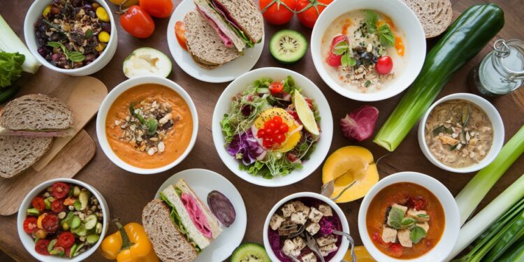 15 Nouvelles Recettes Saines Pour un Déjeuner Bénéfique Pour la Santé Intestinale - Viral Mag Découvrez 15 délicieuses nouvelles recettes de déjeuner bon pour la santé intestinale  Des sandwichs aux salades en passant par les soupes réconfortantes il y en a pour tous les goûts Sentez vous mieux de lintérieur vers lextérieur grâce à ces plats bourrés de fibres et de probiotiques   Viral Mag