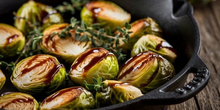 Découvrez nos meilleures recettes de choux de Bruxelles rôtis croustillants et caramélisés parfaits pour vos plats dautomne Miel balsamique ail parmesan il y en a pour tous les goûts    Viral Mag