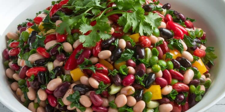 15 Salades de Haricots Denses et Délicieuses pour Ravir vos Papilles - Viral Mag Découvrez notre sélection de 15 salades de haricots denses et savoureuses qui vont vous faire craquer Des recettes originales et faciles à préparer pour un repas sain et gourmand Viral Mag