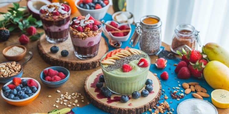 20 Desserts Sains Délicieux à Réaliser en 3 Étapes ou Moins - Viral Mag Découvrez 20 recettes de desserts sains gourmands et ultra simples à préparer en seulement 3 étapes Des plaisirs sans culpabilité Viral Mag