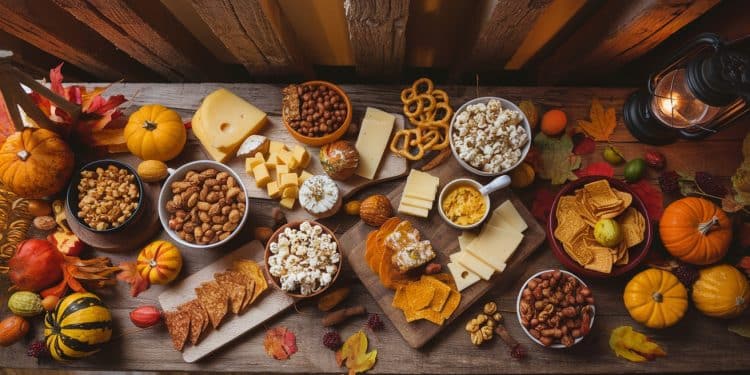 5 Snacks Trader Joe’s à Déguster Avant le Dîner de Thanksgiving - Viral Mag Découvrez les 5 snacks incontournables de Trader Joes pour distraire vos invités affamés avant le grand repas de Thanksgiving Des bouchées festives et délicieuses Viral Mag