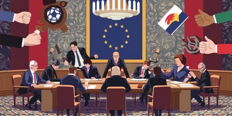 Accord Commission Européenne : Négociations Cruciales au Parlement - Viral Mag Tensions tractations et enjeux majeurs les coulisses des négociations autour de la nouvelle Commission européenne Découvrez les détails Viral Mag