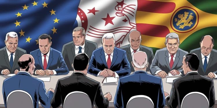 Accord UE-Mercosur : Olaf Scholz Presse pour une Finalisation Rapide - Viral Mag Le chancelier allemand Olaf Scholz pousse pour la conclusion rapide de laccord de libre échange UE Mercosur malgré lopposition française Un dossier qui divise lEurope Viral Mag