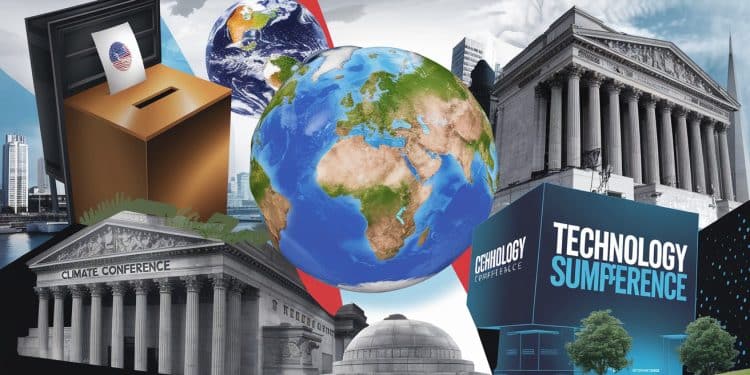 Élections américaines COP29 Web Summit Découvrez les événements clés qui marqueront lactualité internationale des prochains jours   Viral Mag