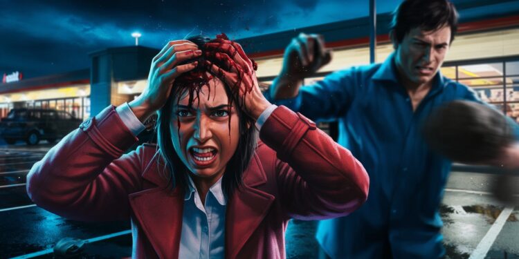 Lundi 25 novembre une jeune femme a été attaquée brutalement à coups de pierre devant un supermarché Aldi à Bagnols sur Cèze dans le Gard   Viral Mag