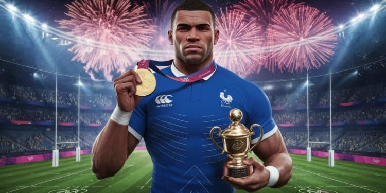 Antoine Dupont élu Meilleur Joueur du Monde de Rugby à 7 après l’Or Olympique - Viral Mag Antoine Dupont demi de mêlée du Stade Toulousain devient le premier joueur à être élu meilleur rugbyman à XV et à 7 après avoir mené la France à lor olympique à Paris Viral Mag