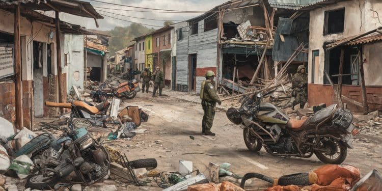 Un soldat colombien tué et un autre grièvement blessé dans un attentat à la moto piégée attribué à des dissidents des FARC Tensions malgré les négociations de paix   Viral Mag