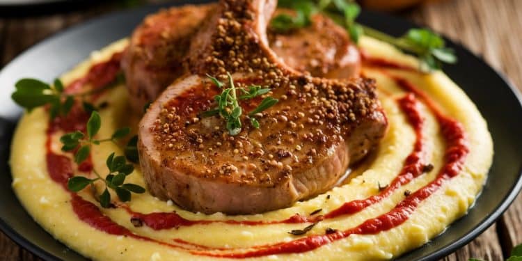Découvrez le délicieux dîner à base de porc et de polenta que le célèbre chef Bobby Flay a partagé parfait pour les soirées fraîches   Viral Mag