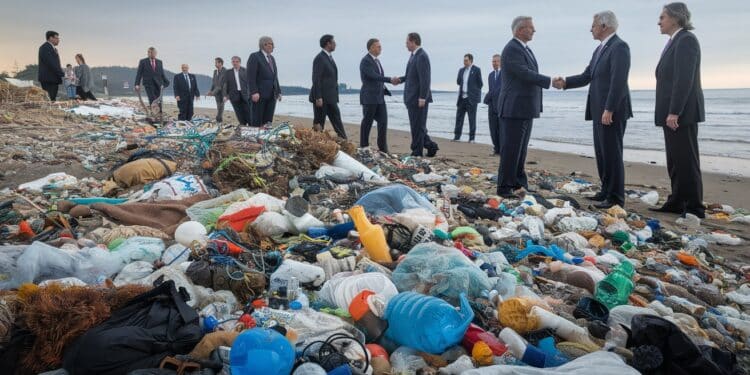 La ministre française Olga Givernet se rend à Busan pour soutenir les négociations dun traité international contraignant visant à réduire la pollution plastique Plus de 170 pays y participent   Viral Mag