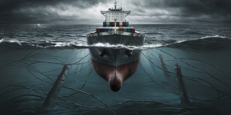 Câbles Sous-Marins Rompus : Le Mystère du Navire Chinois - Viral Mag Deux câbles télécoms endommagés près dun navire chinois immobilisé au large du Danemark Simple coïncidence ou sabotage Le Danemark surveille la situation de près Viral Mag