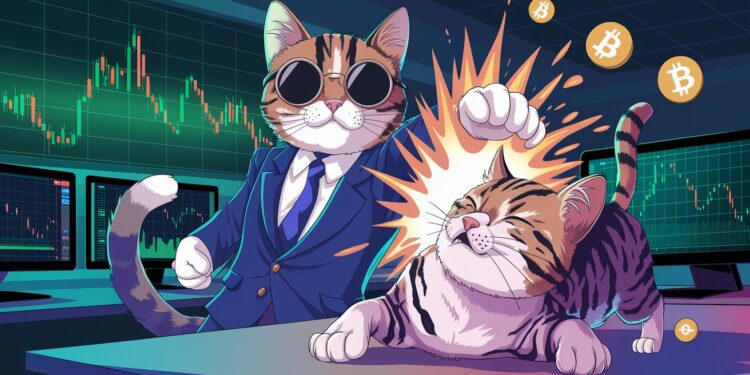 CatSlap ($SLAP) : Le nouveau phénomène des cryptos-mèmes peut-il vraiment détrôner Popcat ? - Viral Mag 22112024 Alors que Popcat montre des signes dessoufflement avec une baisse de 16 sur les sept derniers jours un nouveau venu fait une entrée remarquée sur le marché des cryptos mèmes CatSlap $SLAP Face à leuphorie du lancement une question simpose sommes nous face à une simple mode passagère ou à une véritable opportunité dinvestissement Viral Mag