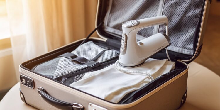 Cet Indispensable Mini Défroisseur Vapeur Portable est en Solde chez Amazon - Viral Mag Ne partez plus en vacances sans votre mini défroisseur vapeur portable  Compact léger et puissant il est actuellement en promotion chez Amazon Découvrez pourquoi cet accessoire est devenu incontournable pour les voyageurs   Viral Mag