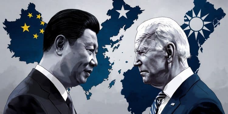 Chine-USA: Xi Jinping met en garde contre la ligne rouge sur Taïwan - Viral Mag Xi Jinping avertit les États Unis sur Taïwan lors dun sommet Il appelle à ne pas franchir les lignes rouges chinoises sur la question de Taïwan et la mer de Chine Viral Mag