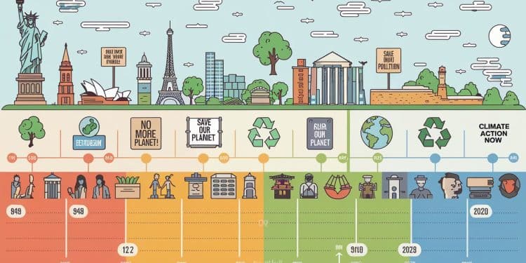 De la création du GIEC en 1988 à laccord historique de Montréal en 2022 retracez les 10 moments cruciaux de la mobilisation internationale face à lurgence climatique Un combat vital pour notre planète   Viral Mag