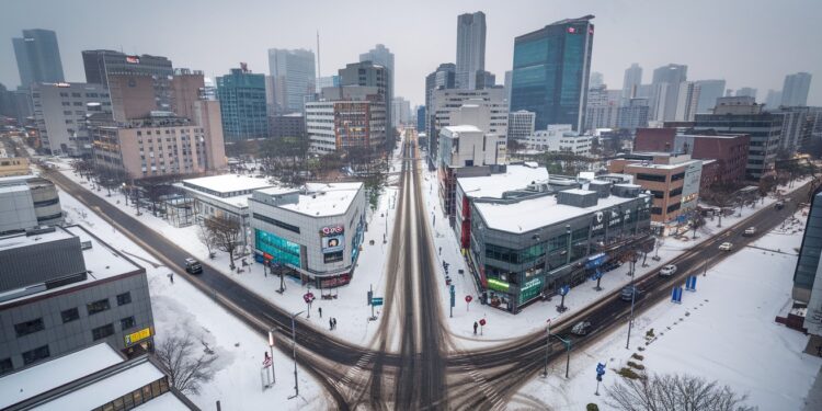 Un épisode neigeux dune ampleur sans précédent frappe Séoul en novembre battant des records de plus dun siècle Découvrez limpact sur la ville   Viral Mag