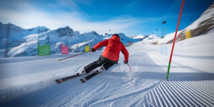 24112024   Clément Noël champion olympique de slalom a démontré une fois de plus sa domination en prenant la tête de la première manche du slalom de Gurgl Malgré une mauvaise visibilité le Français a devancé tous ses rivaux de près dune seconde Pourra t il conserver son avance en seconde manche    Viral Mag