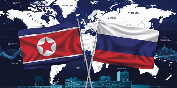 Corée du Nord : Un Rapprochement Stratégique avec la Russie - Viral Mag Dans un contexte géopolitique tendu la Corée du Nord se tourne vers la Russie renforçant leurs liens militaires et économiques Découvrez les enjeux de cette alliance surprenante Viral Mag