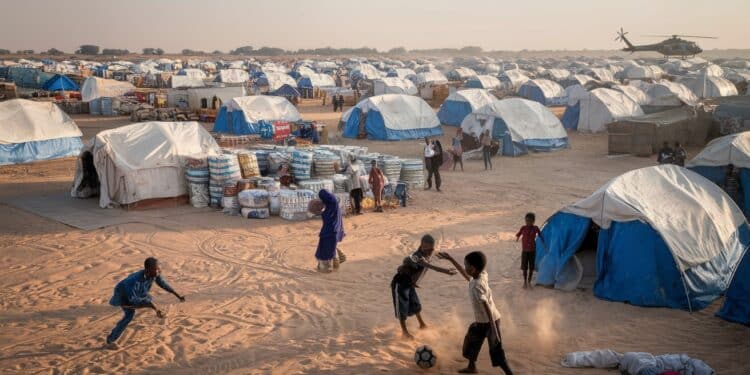 Crise Humanitaire Soudanaise : La France Appelle à Cesser le Feu - Viral Mag Le chef de la diplomatie française exhorte les belligérants soudanais à stopper les combats lors de sa visite dans des camps de réfugiés au Tchad Viral Mag