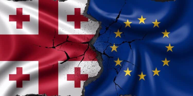 Le Premier ministre géorgien repousse ladhésion à lUE à 2028 en pleine crise électorale Lopposition conteste les résultats et boycott le Parlement   Viral Mag