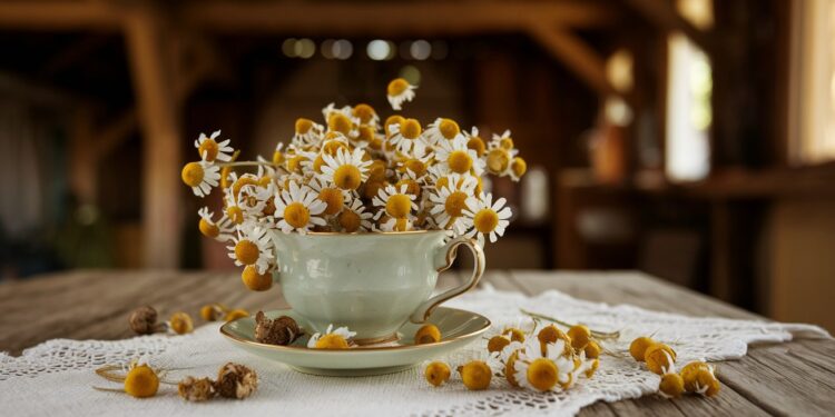 Apprenez à cultiver facilement votre camomille à domicile et profitez de délicieuses tisanes aux multiples vertus durant les froides soirées dhiver Nos conseils pour réussir votre plantation   Viral Mag