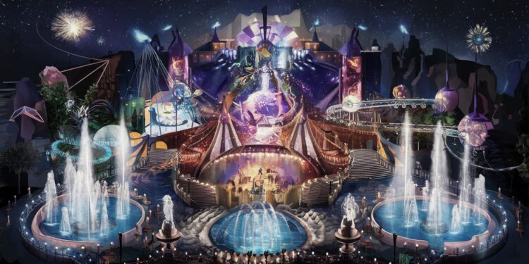 Dans les coulisses du nouveau spectacle Disney Tales of Magic - Viral Mag Découvrez les secrets des effets spéciaux grandioses et limmersion inédite du nouveau spectacle nocturne Disney Tales of Magic à Disneyland Paris Viral Mag