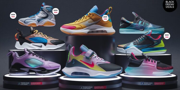 Découvrez Les Paires Nike Les Plus Folles En Promo Pour Le Black Friday - Viral Mag Nike frappe fort pour le Black Friday avec des promos incroyables sur ses modèles les plus audacieux Jumpman MVP LeBron XXI Air Jordan 4 RM Foncez Viral Mag
