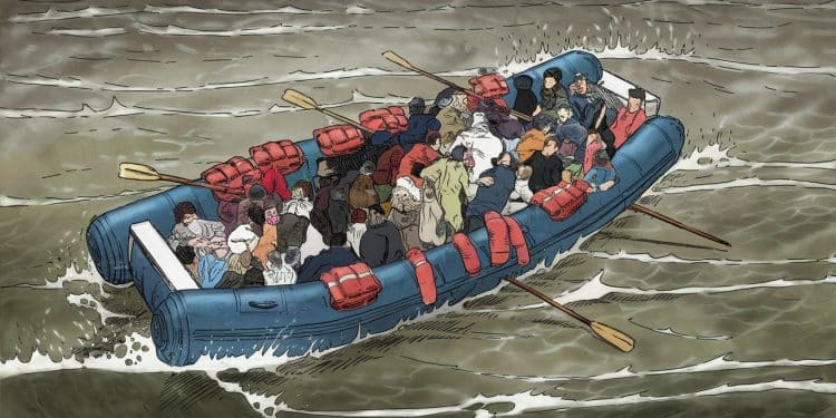 Démantèlement d’un Vaste Réseau de Trafiquants Dans la Manche - Viral Mag Peines de prison jusquà 15 ans pour 18 passeurs irako kurdes accusés davoir organisé des traversées clandestines meurtrières vers lAngleterre Viral Mag