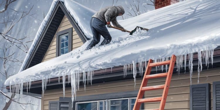 Découvrez quand et comment déneiger le toit de votre maison pour prévenir les dommages structurels et assurer la sécurité de votre foyer en hiver   Viral Mag