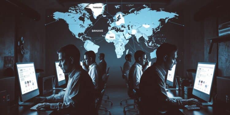 Des étrangers fuient l’exploitation des centres d’arnaque en ligne - Viral Mag Des dizaines détrangers exploités dans des centres darnaque en ligne en Birmanie ont réussi à senfuir et à trouver refuge en Thaïlande un fléau qui prend de lampleur Viral Mag