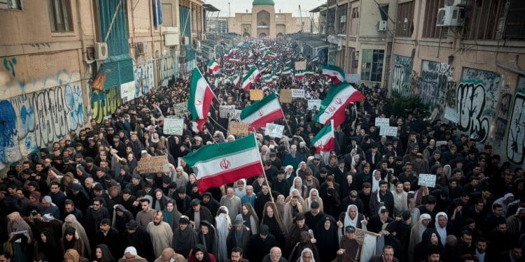 Des milliers dIraniens ont manifesté dimanche pour célébrer le 45e anniversaire de la prise dotages de lambassade américaine à Téhéran en 1979   Viral Mag