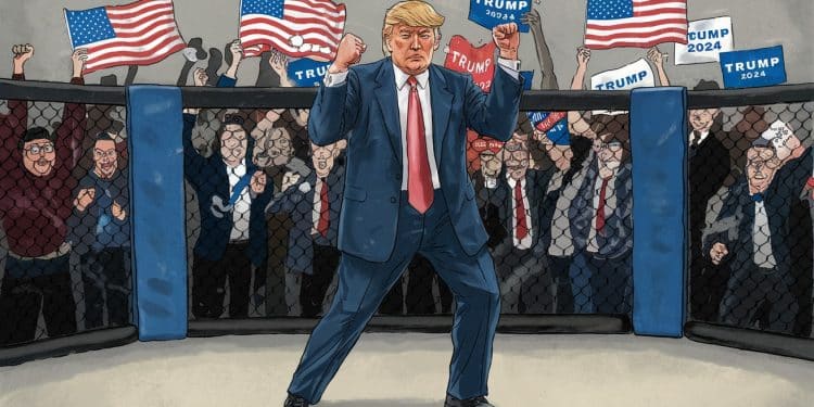 Découvrez le lien surprenant entre lancien président Donald Trump et lessor des arts martiaux mixtes MMA aux États Unis Une histoire damitié et dintérêts politiques communs   Viral Mag