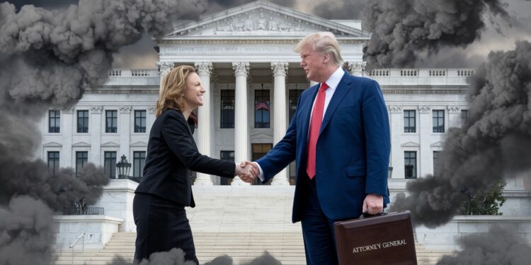 Donald Trump Nomme Pam Bondi Comme Ministre de la Justice - Viral Mag Trump annonce choisir Pam Bondi une fidèle alliée comme ministre de la Justice après le retrait de Matt Gaetz Un remaniement qui renforce son emprise Viral Mag