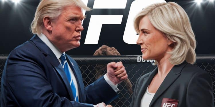 De retour à la Maison Blanche le président Trump surprend en suggérant à Dana White la création dune ligue de migrants à lUFC Dérapage ou coup de com    Viral Mag