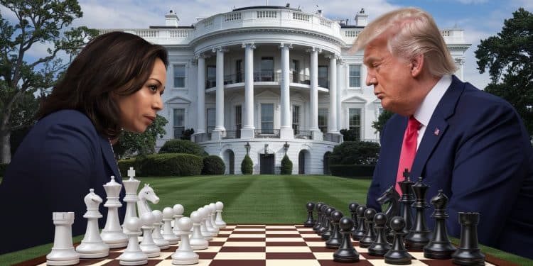 Duel Harris-Trump : Les États-Unis à la Croisée des Chemins - Viral Mag À la veille de lélection présidentielle américaine Kamala Harris et Donald Trump saffrontent dans une campagne tendue Qui lemportera Viral Mag