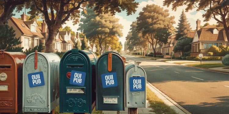 À Dunkerque la distribution de prospectus est bannie depuis 2 ans sauf si un autocollant Oui Pub est apposé sur la boîte aux lettres Une mesure écologique qui impacte les commerçants   Viral Mag